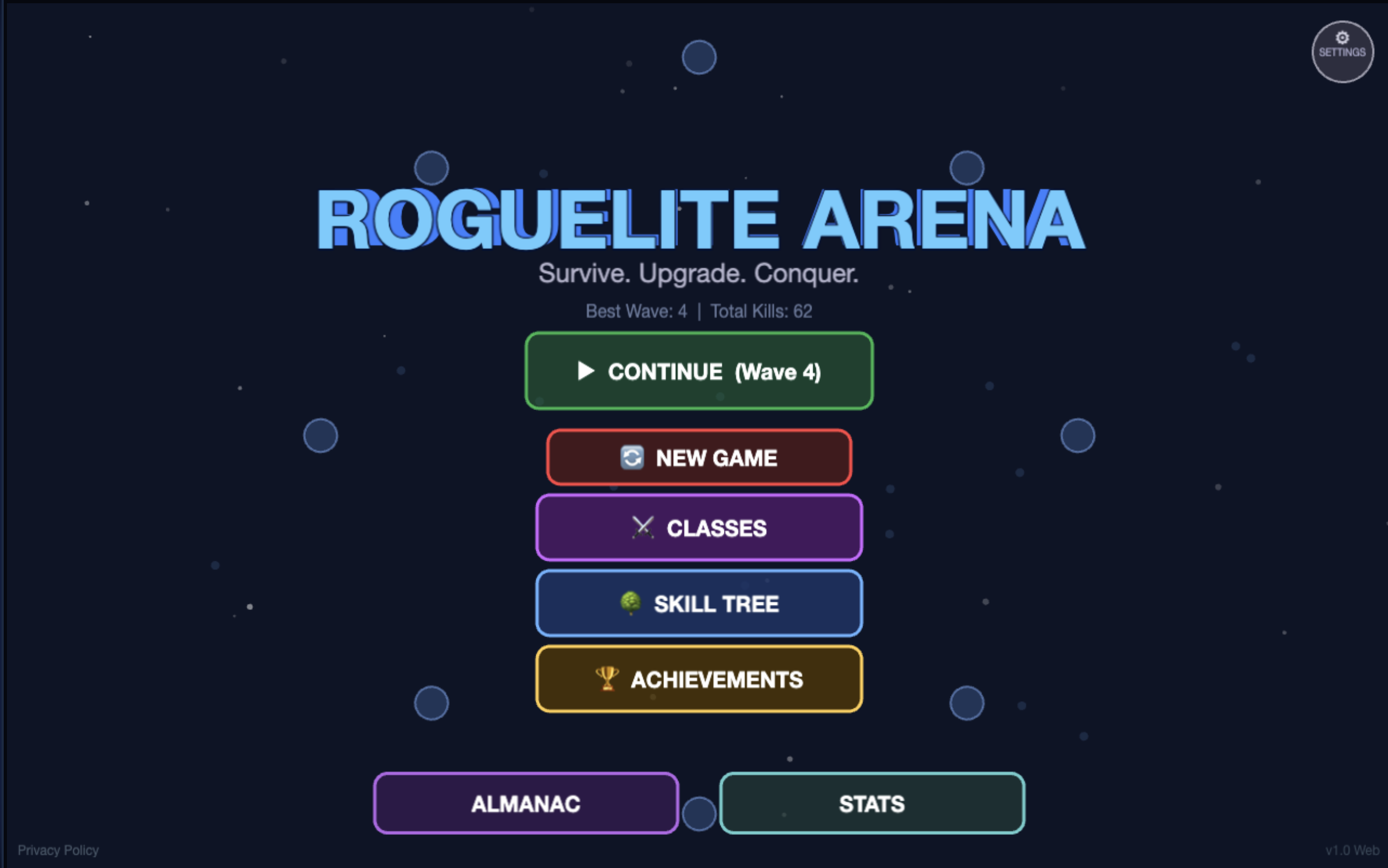 Roguelite Arena